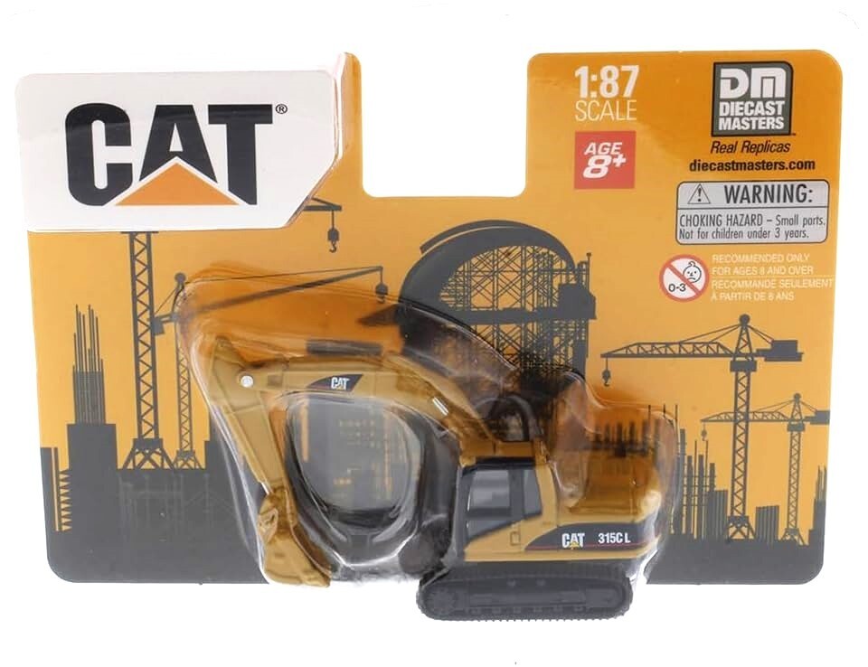 Diecast Masters – 1:87 Scale Cat 315C L Hydraulic Excavator (BBDM84400)