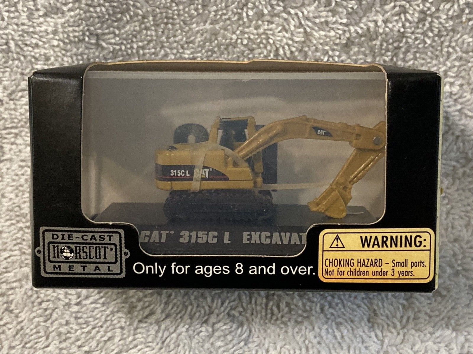 Norscot Construction Mini’s Die-Cast Cat 315C L Excavator Scale Model, Case, NIB