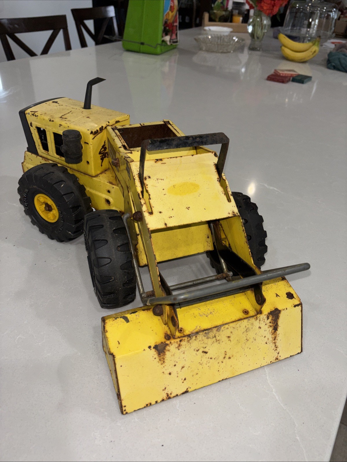 VTG Tonka Loader 1970’s Metal Toy Pressed Steel Construction
