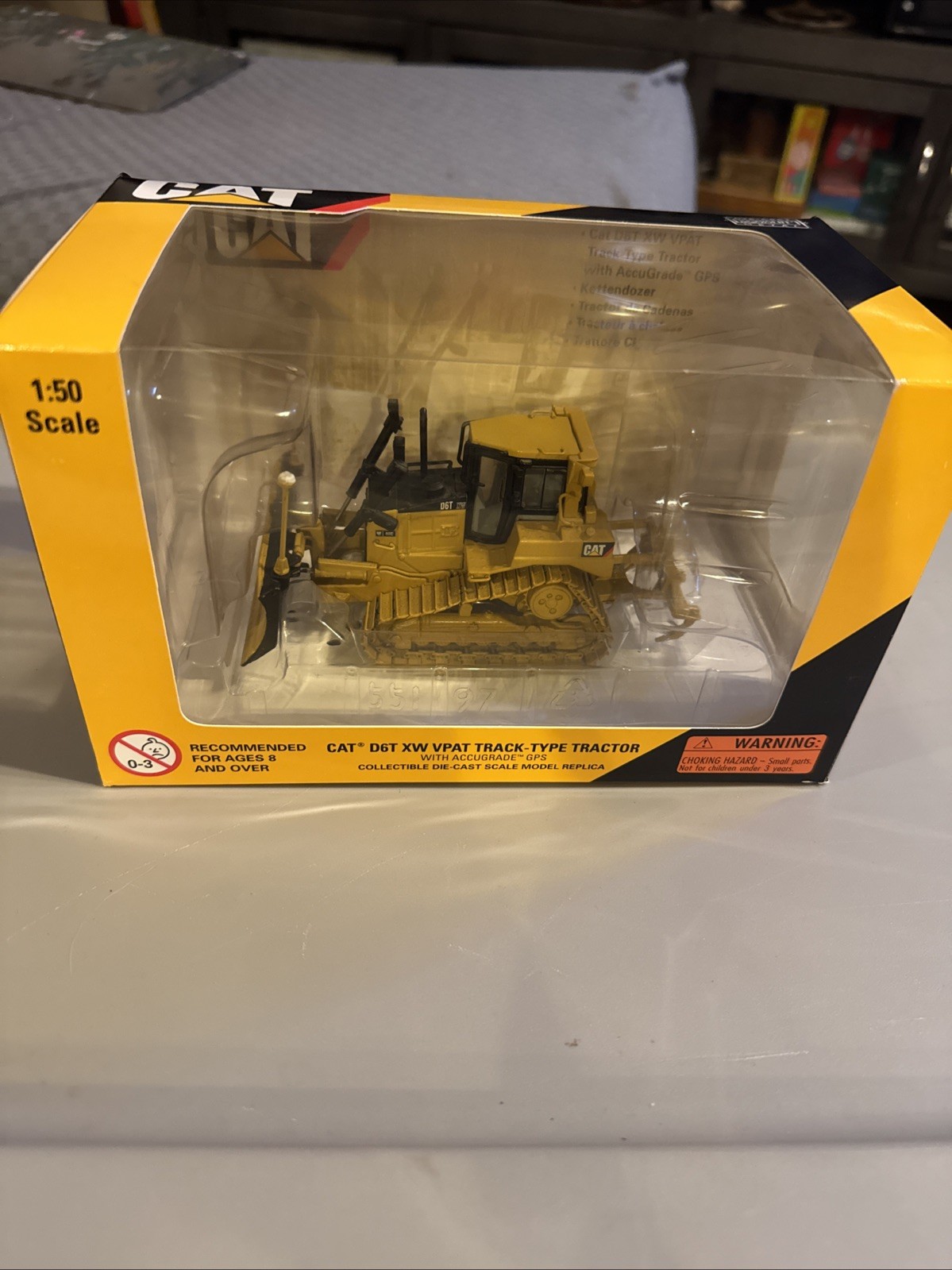 1:50 Caterpillar D6T XW VPAT Track Type Tractor Bulldozer 55197 By Norscot