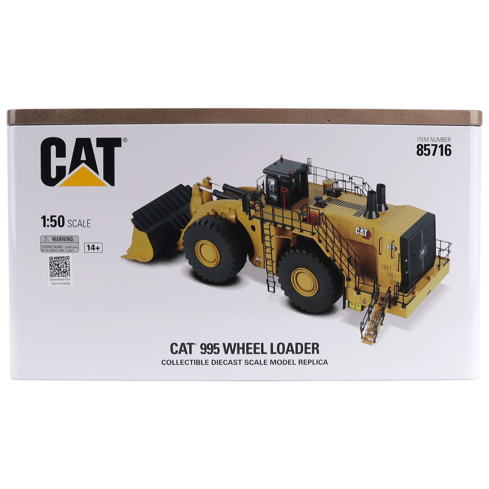 ⭐ 1:50 SCALE CAT 995 WHEEL LOADER HIGH LINE SERIES DIECAST MASTERS MODEL 85716⭐