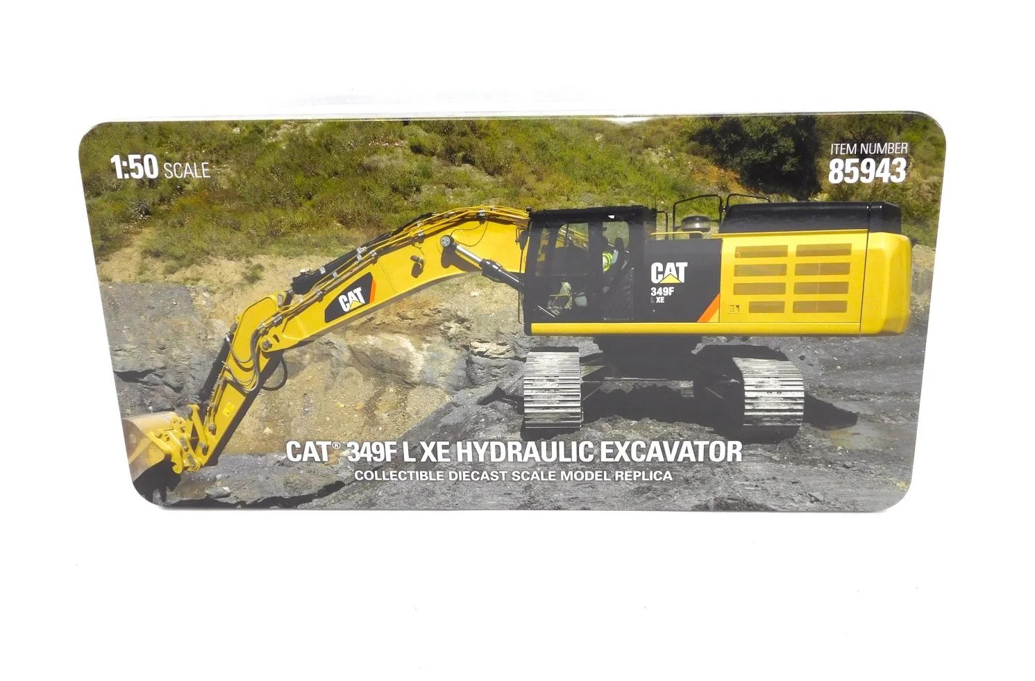 Caterpillar 349F L XE Hydraulic Excavator 1:50 Diecast Masters #85943