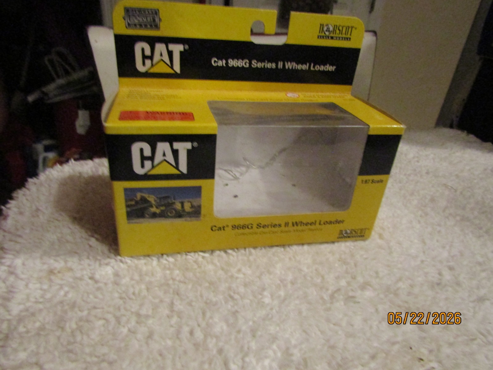 Norscot Scale Models 1:50 Cat D7E Track Tractor BOX & Packaging ONLY 55224 2009