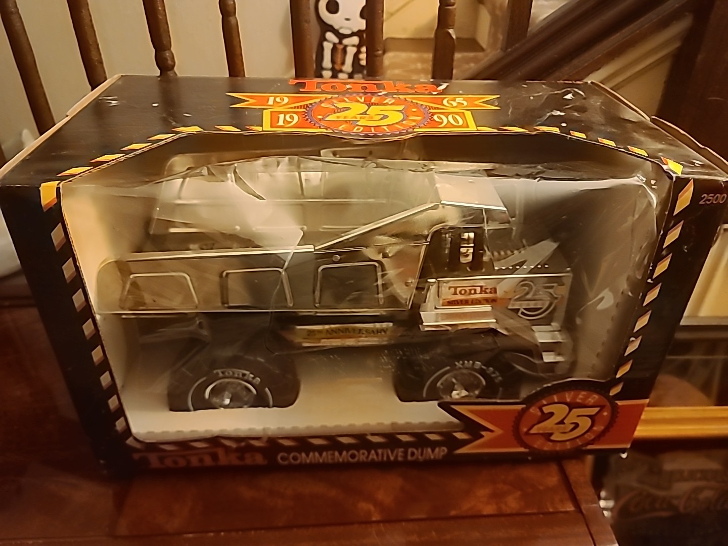 NIB Silver Edition Tonka 25th Anniversary Dump Truck Never Opened 1990 # 2500