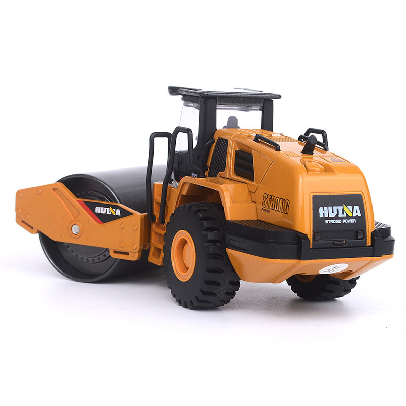 1/50 Road Roller Construction Vehicle Model Diecast Toy Trucks for Boys Kids