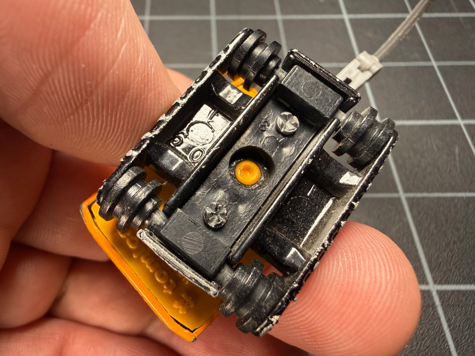 Vintage Tomica Komatsu-Bucyrus Excavator No.9 – Made in Japan – 1/103 Scale