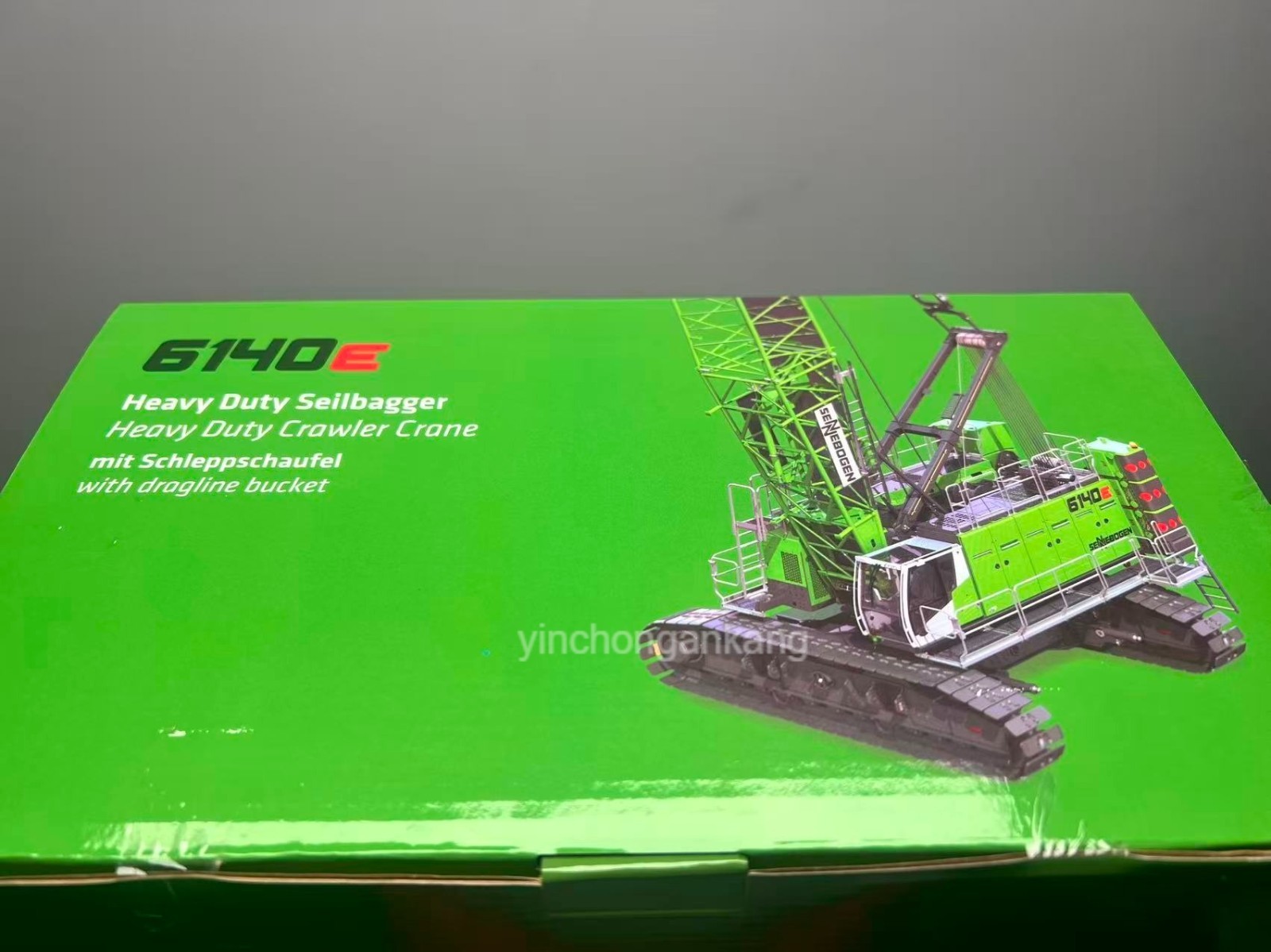 Sennebogen 6140E HD Crawler Crane Clamshell – Ros 1:50 Scale Model