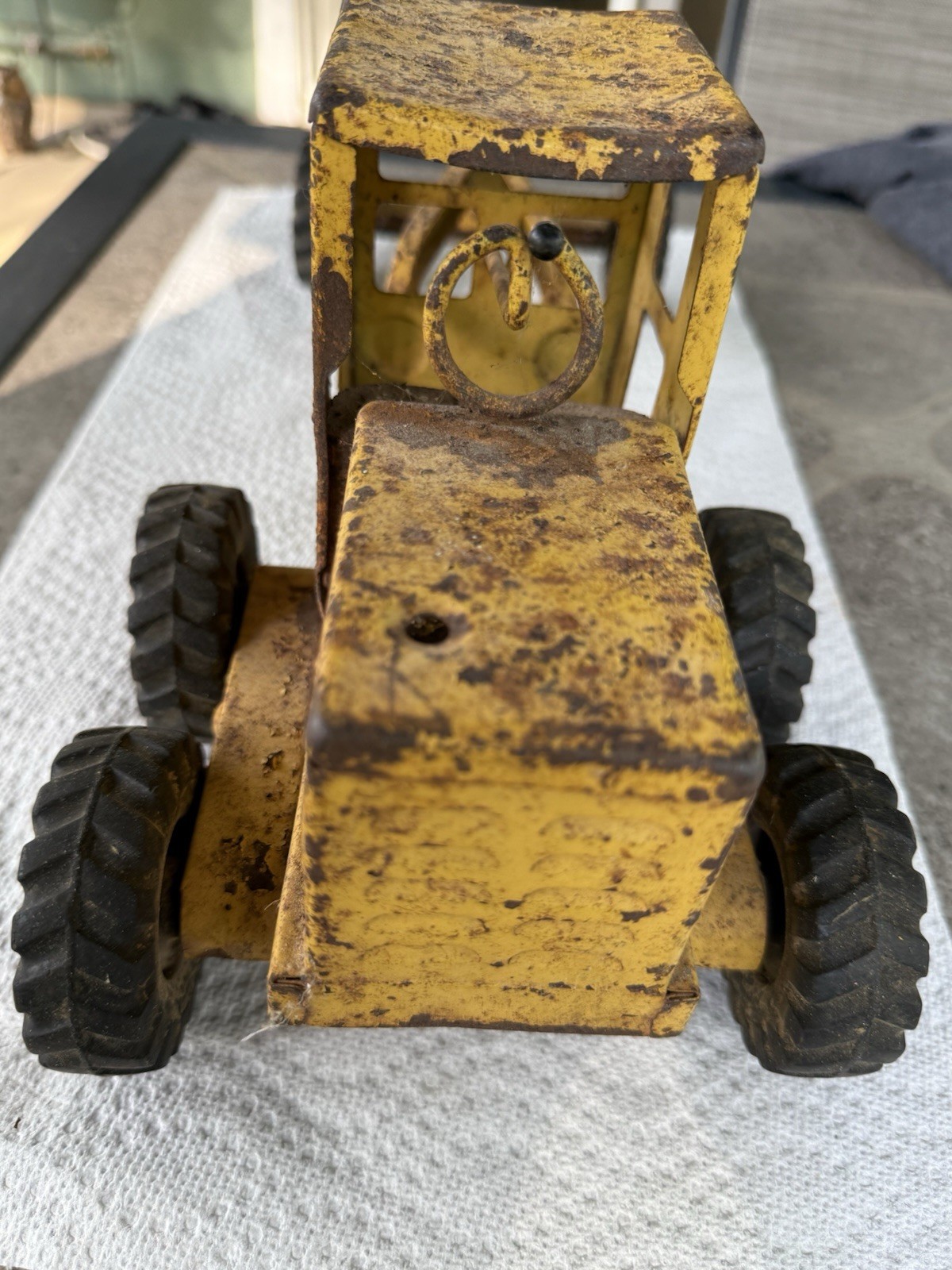 Vintage Tonka Road Grader 17 Inch Missing Grader
