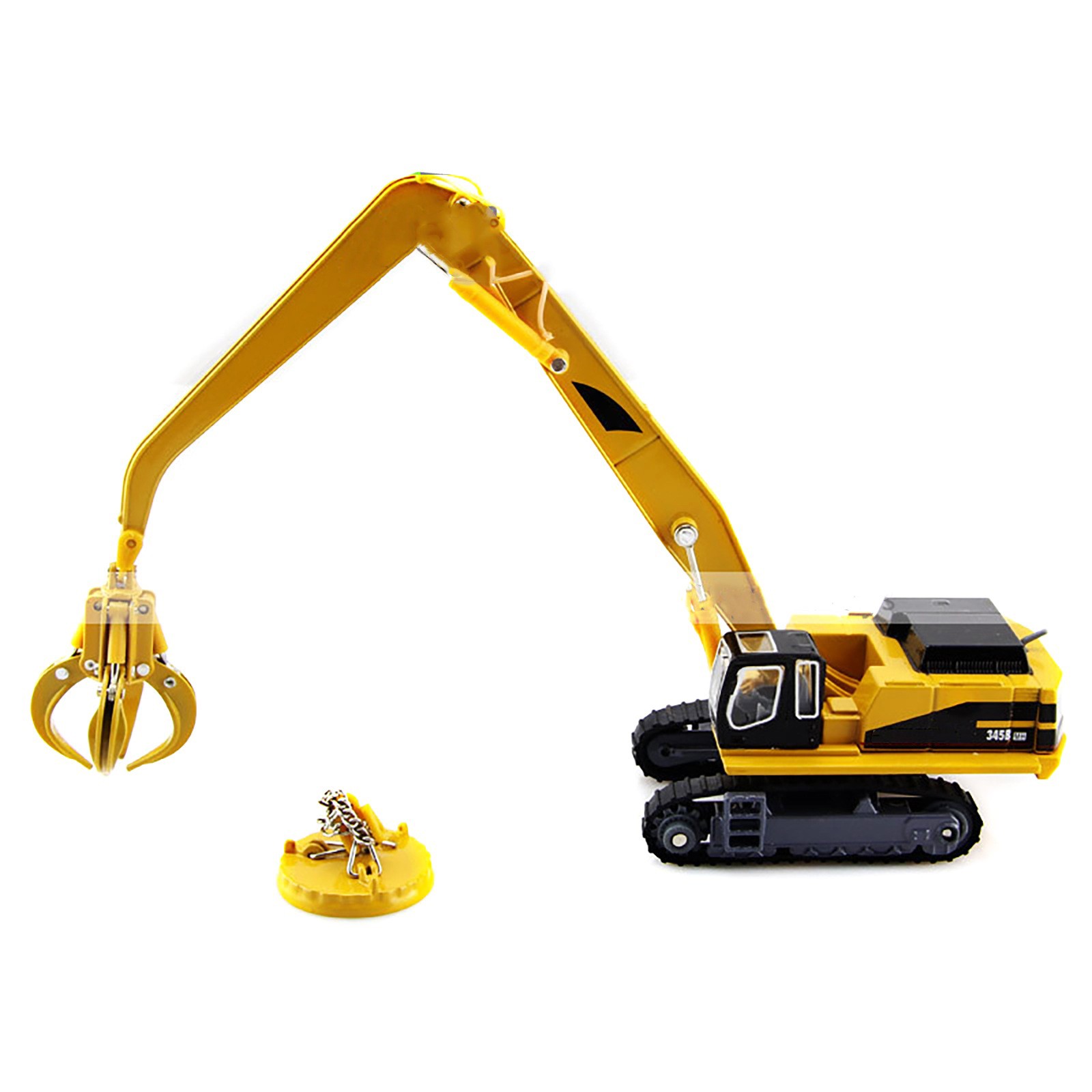 8cm Diecast Alloy 1/87 Scale Metal Material Handling Vehicle Simulation Model