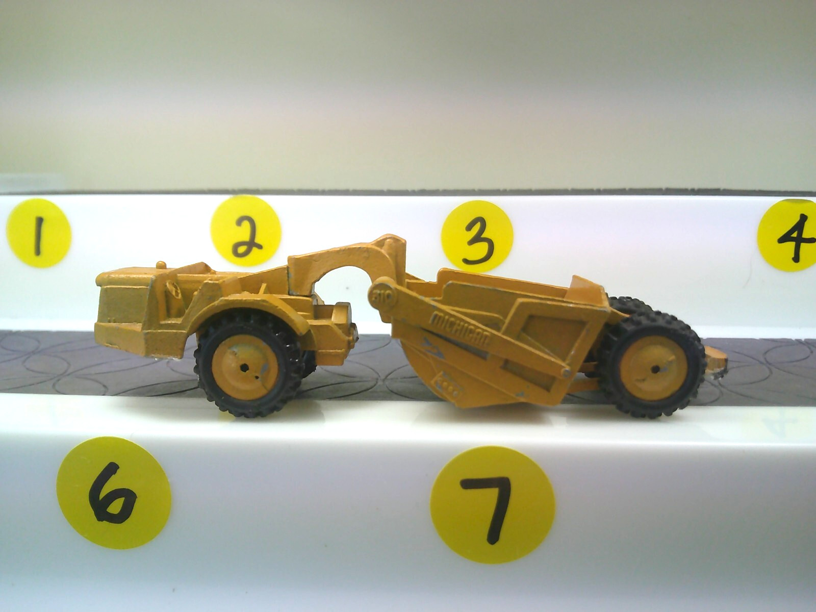 Lit’l Toy 8-69 Michigan 310 Scraper Vintage 1970-80s USA Excavation Construction
