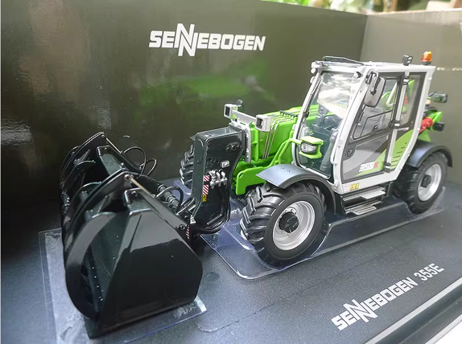 1:32 UH Sennebogen Telehandler 355E Telescopic Telehandler Machine Diecast Model