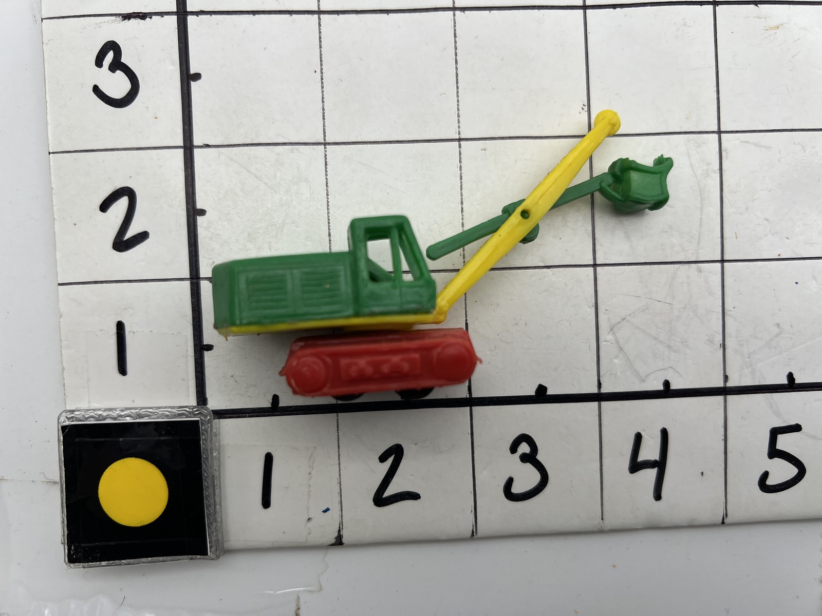 #265 Construction Toy Excavator Good