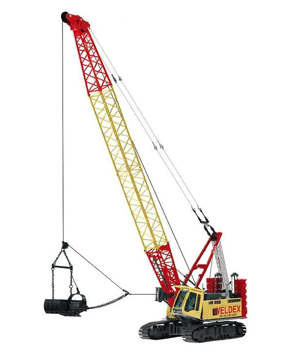 1/50 NZG 728/04 Liebherr HS 855 HD Dragline Crane (Weldex)
