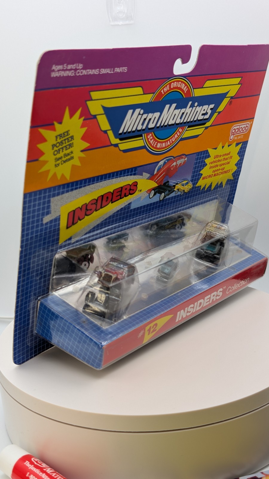 Micro Machines #12 INSIDERS Collection Set Bugatti/ Imperial & Ultrasmall -RARE