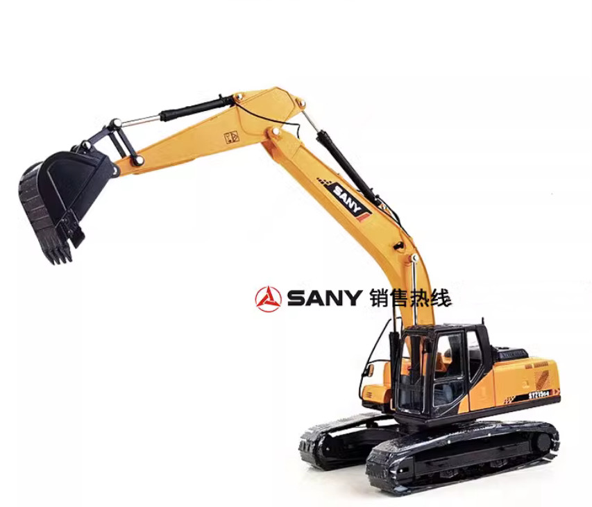 1:35 SANY SY215C-9 Excavator Construction Machine Equipment Diecast Model