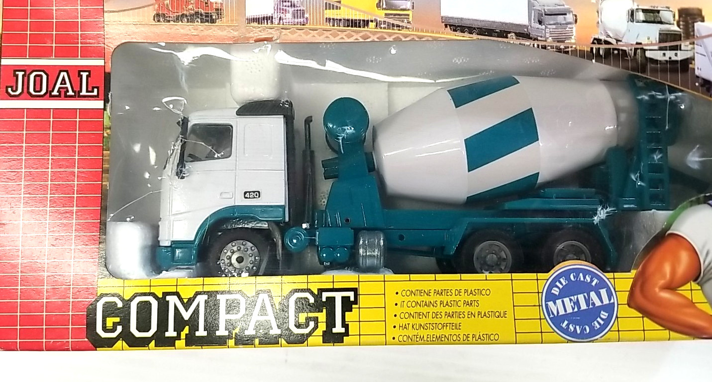 JOAL COMPACT 1:50 DIE-CAST VOLVO FH12-420 CEMENT MIXER 336 ( box 230)