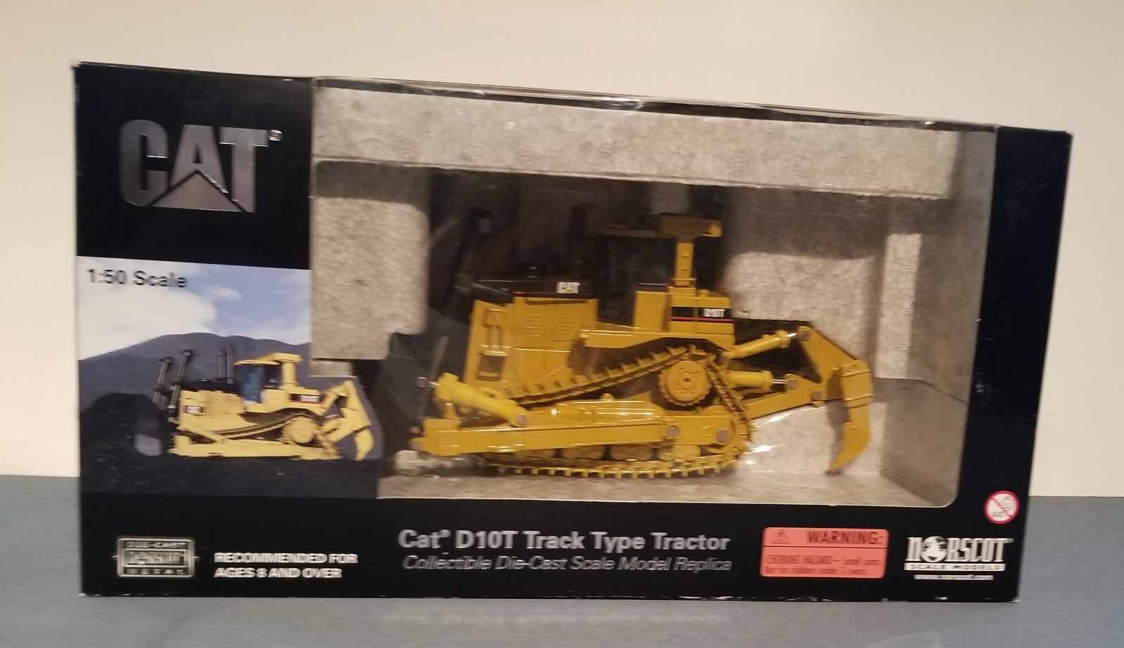 CAT D10T Track Type Tractor by Norscot Model 55158 NIB Collectible
