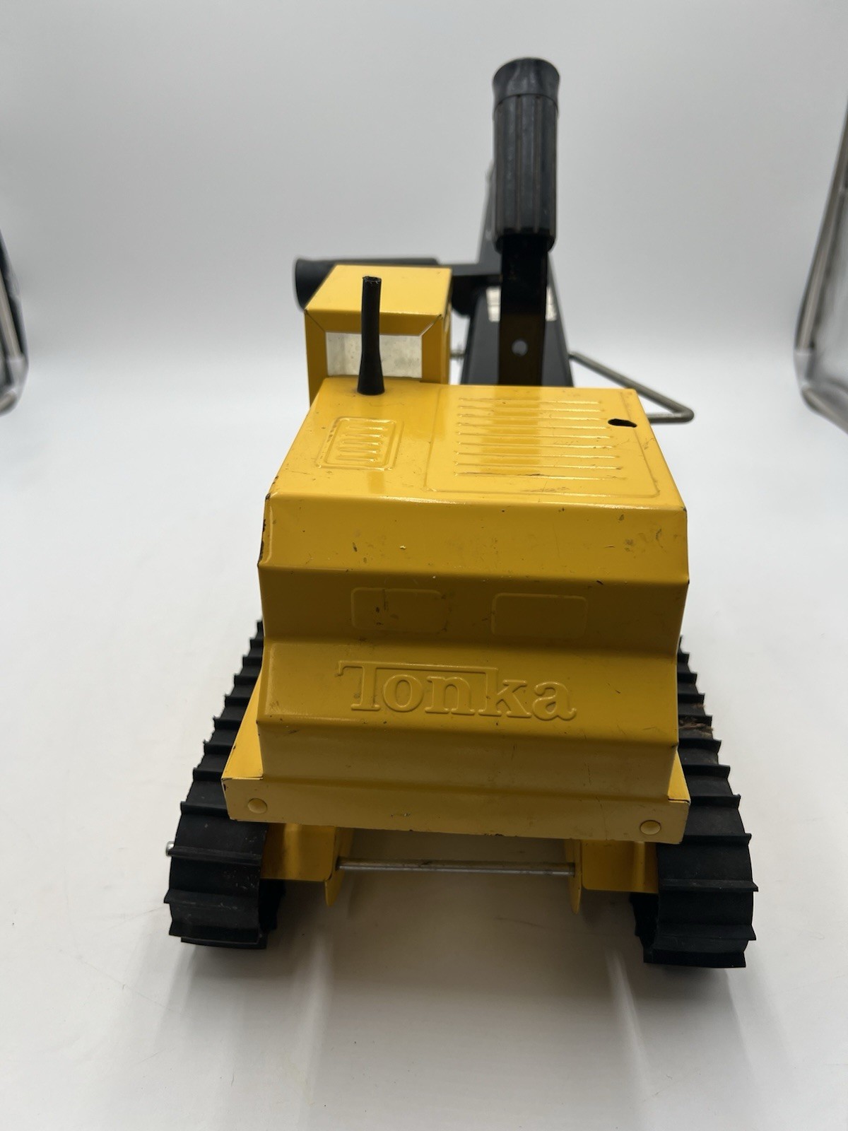Vintage Tonka 43072 Hydraulic Excavator Crawler Pressed Steel Toy USA 1970s