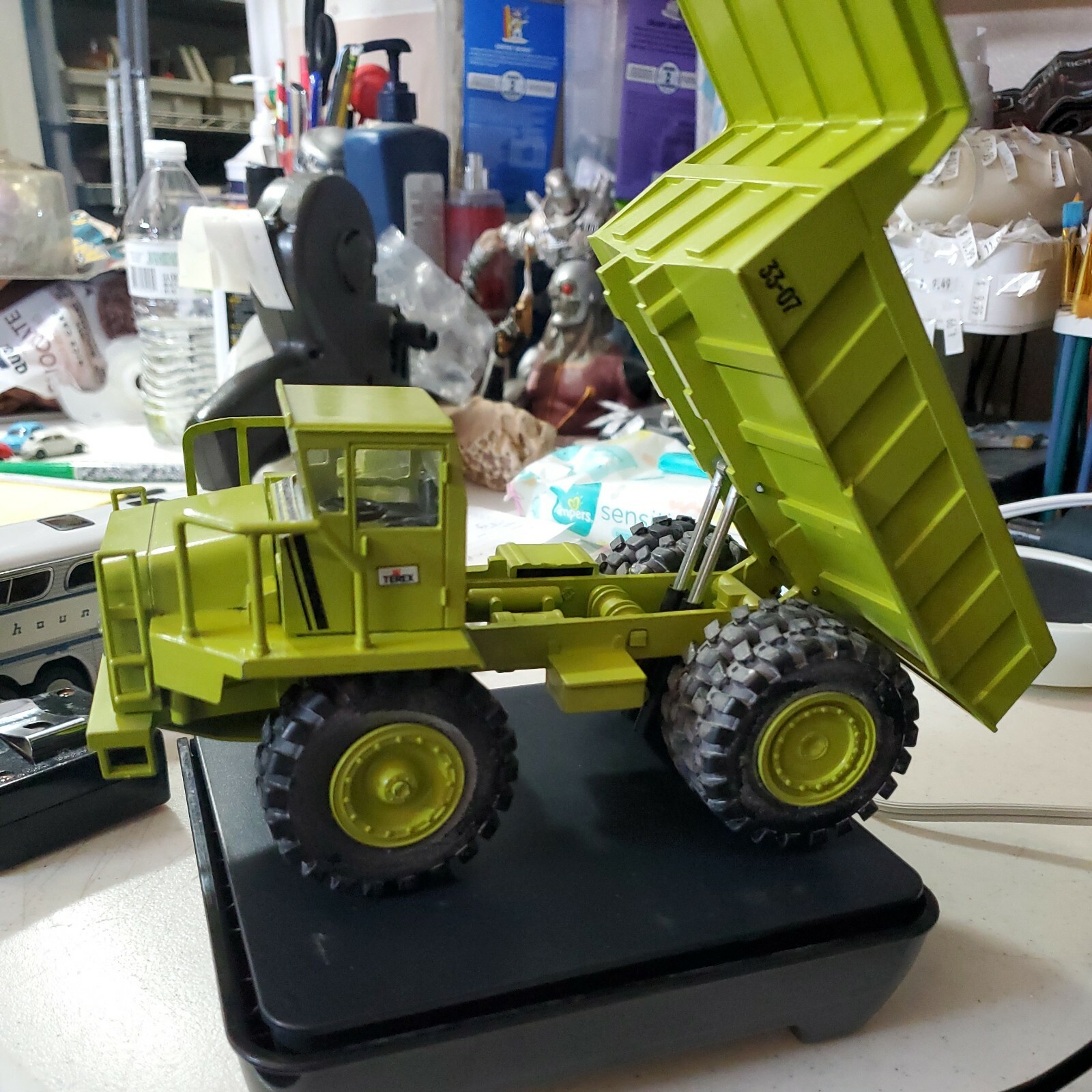 Terex GM Hauler 33-07 Vintage Diecast Scale: 1:40 by NZG.  Made in Germany.
