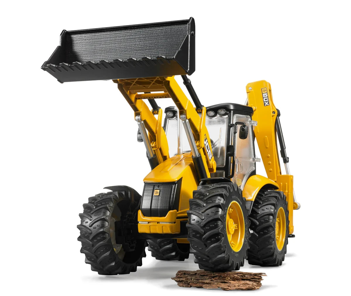 JCB 5CX Eco Backhoe Loader (model 02454) designed to a 1:16 scale Toy