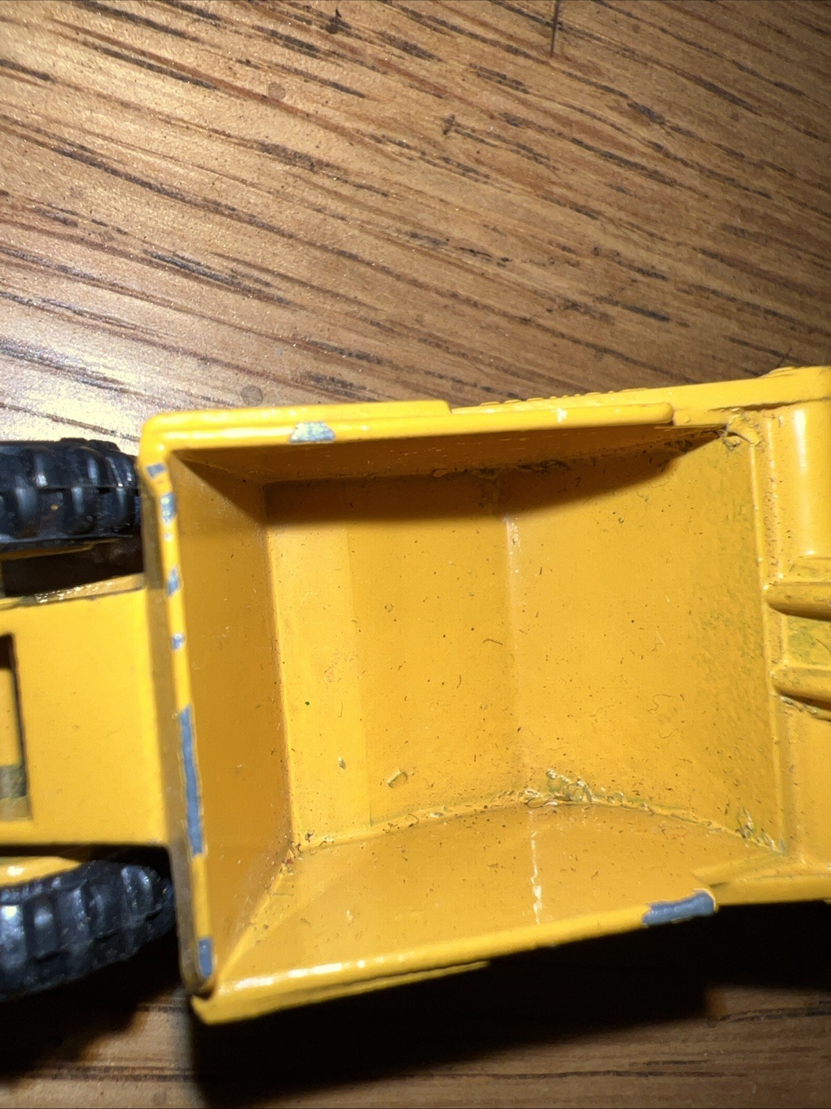 Mercury made USA Lit’l Toys No. 8:69 Euclid Michigan 310 Scraper, YELLOW, VGC