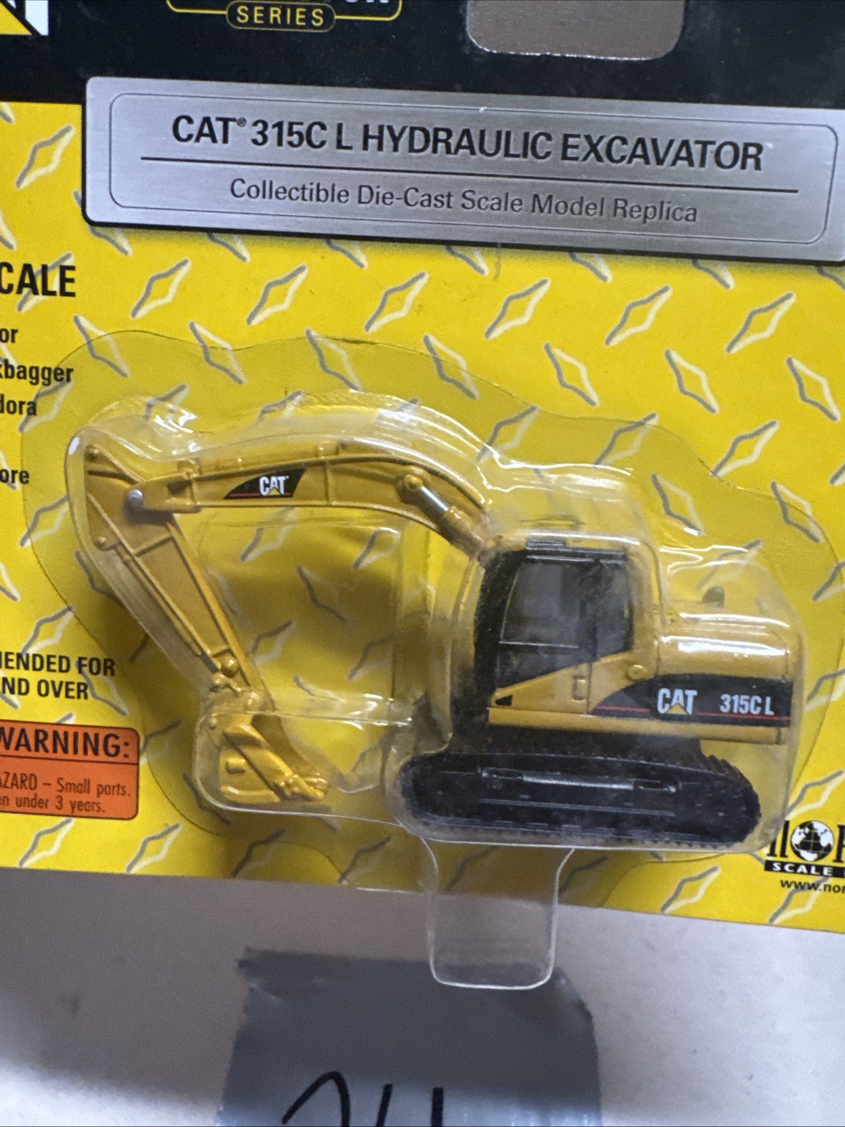 Norscot Scale Models CAT Die-Cast #55400 315C L Hydraulic Excavator NIB