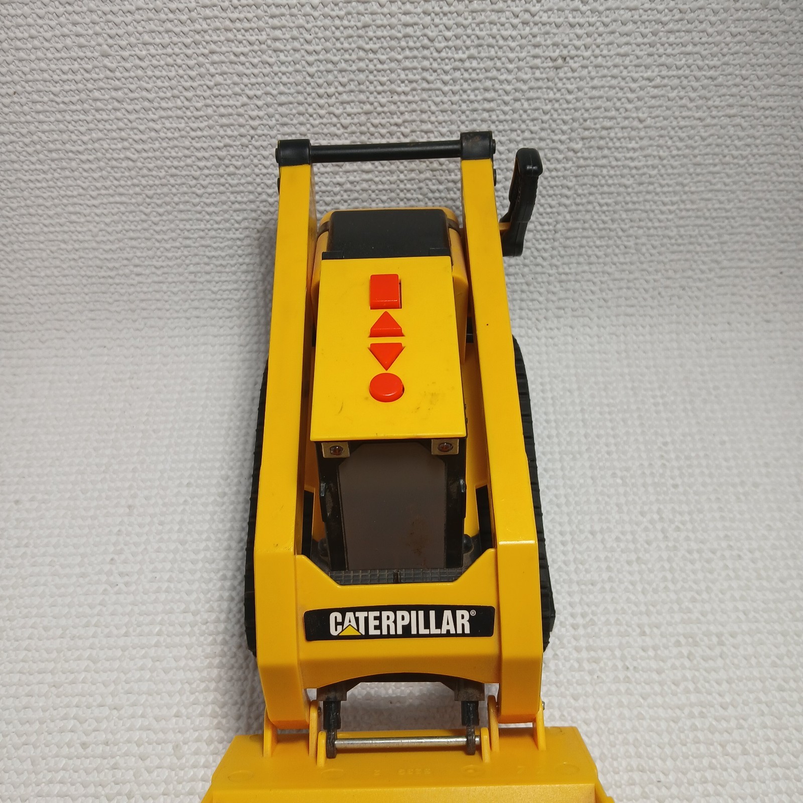 Caterpillar (CAT) toy skid steer loader, likely a “Big Builder”. UNTESTED