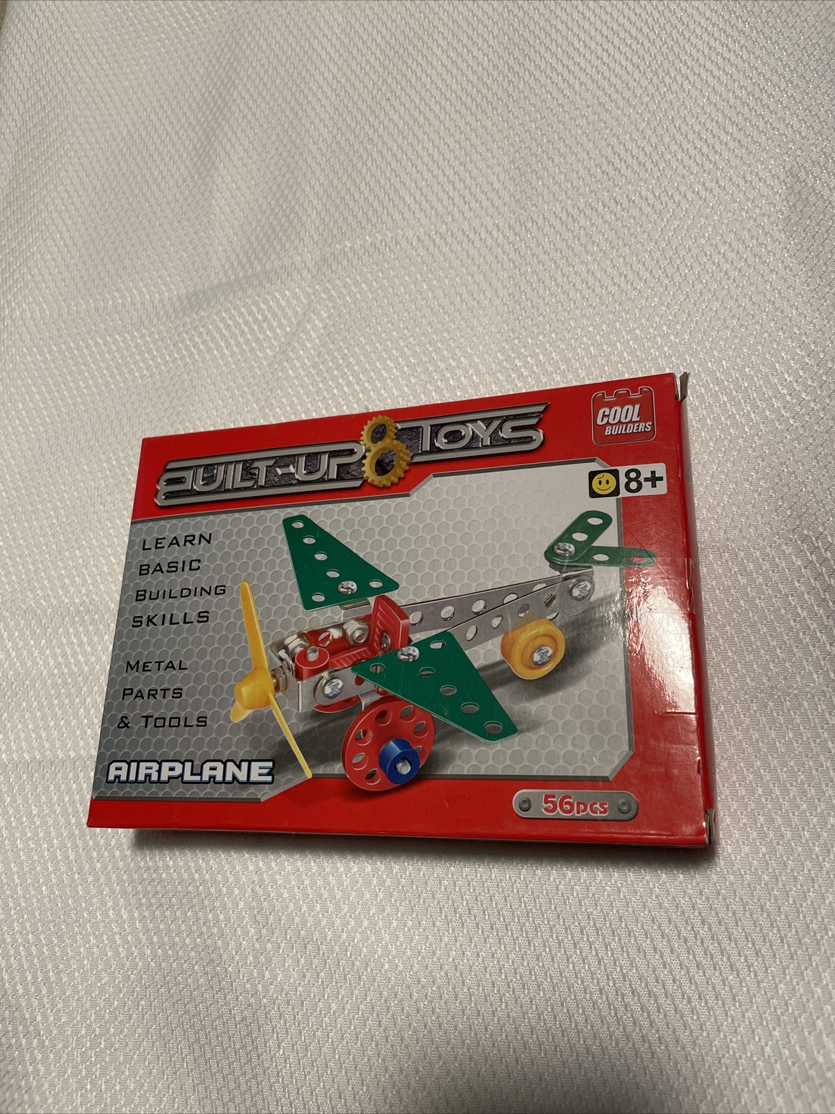 Built Up Toys airplane 56 pcs Cool Builders 8+ Learn Building Built-up8Toys