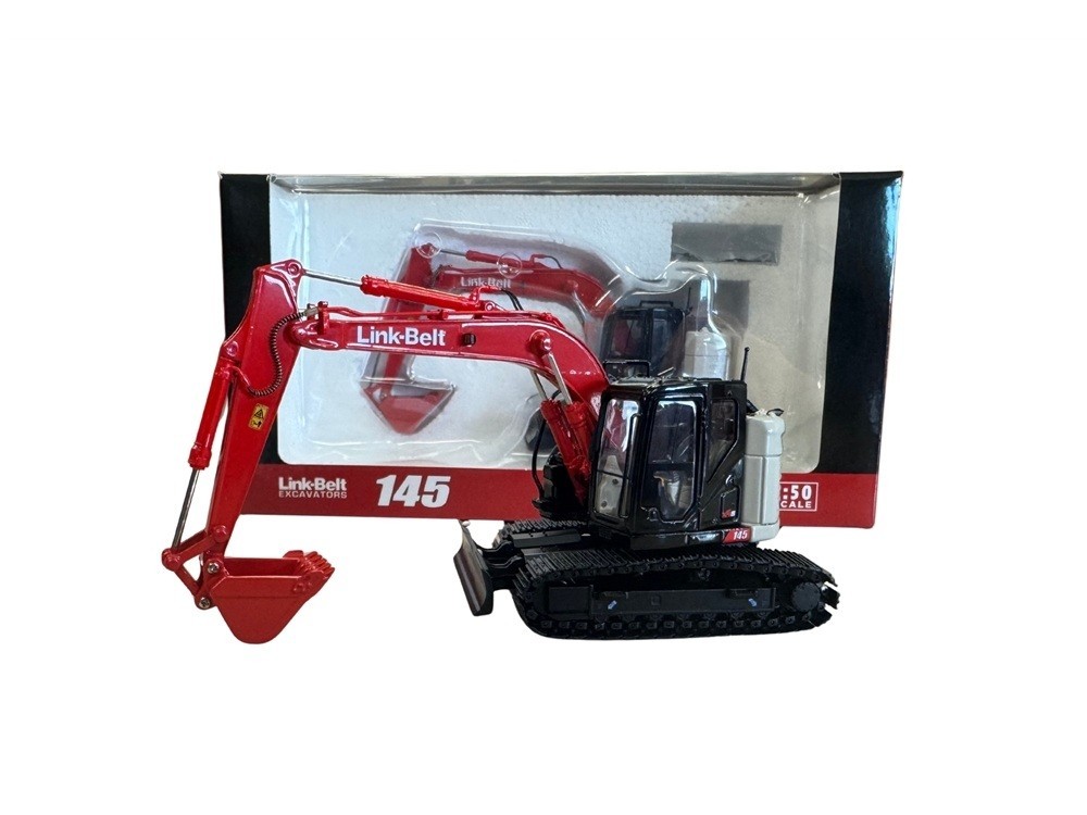 Link-Belt 145 X4S Spin Ace Excavator – Replicars 1:50 Scale Diecast Model New