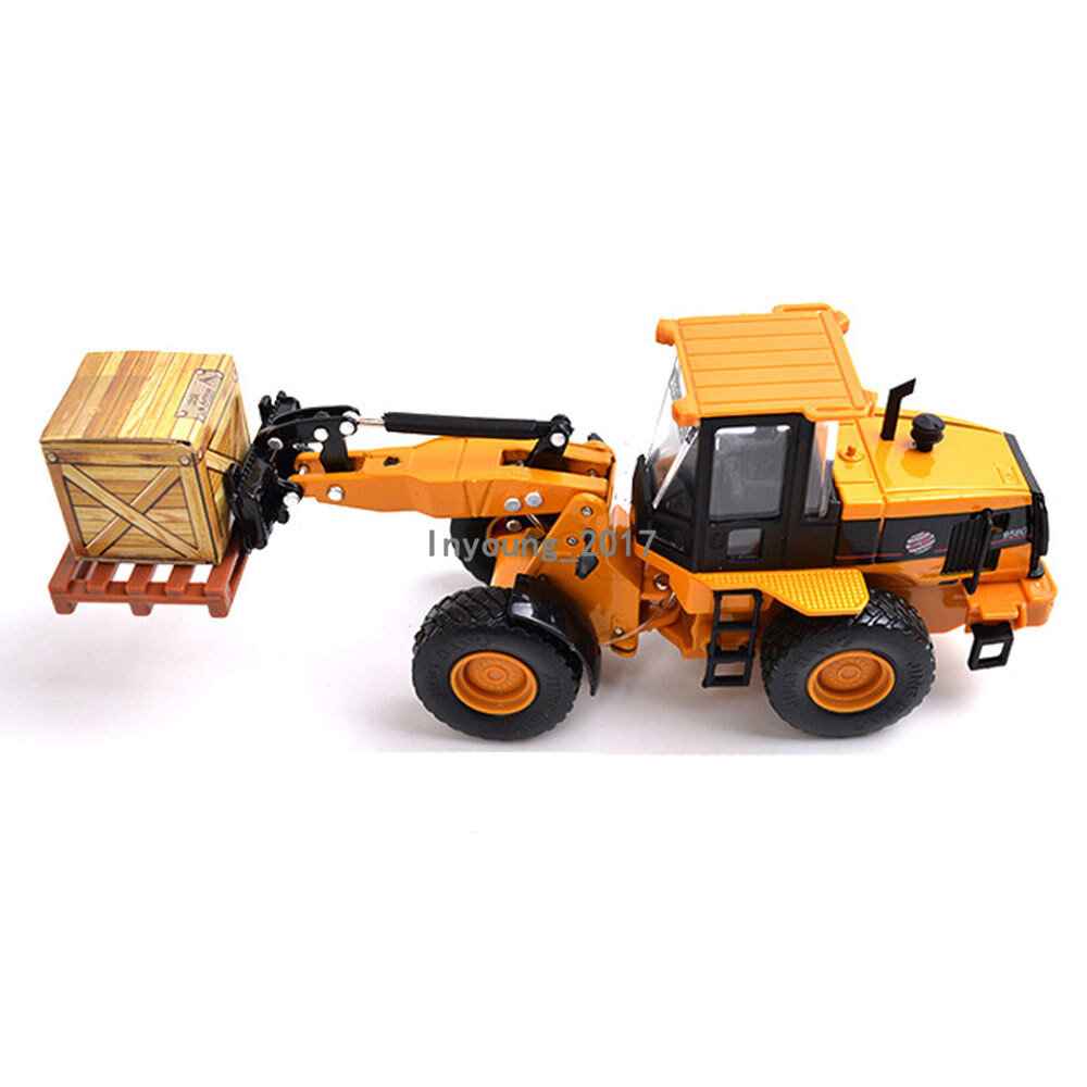 1:60 Forklift Truck Toys for Boys Diecast Construction Vehicle Model Kids Gifts