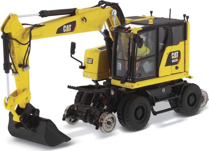 CAT Caterpillar M323F Railroad Wheeled Excavator – Safety Yellow Version (High –
