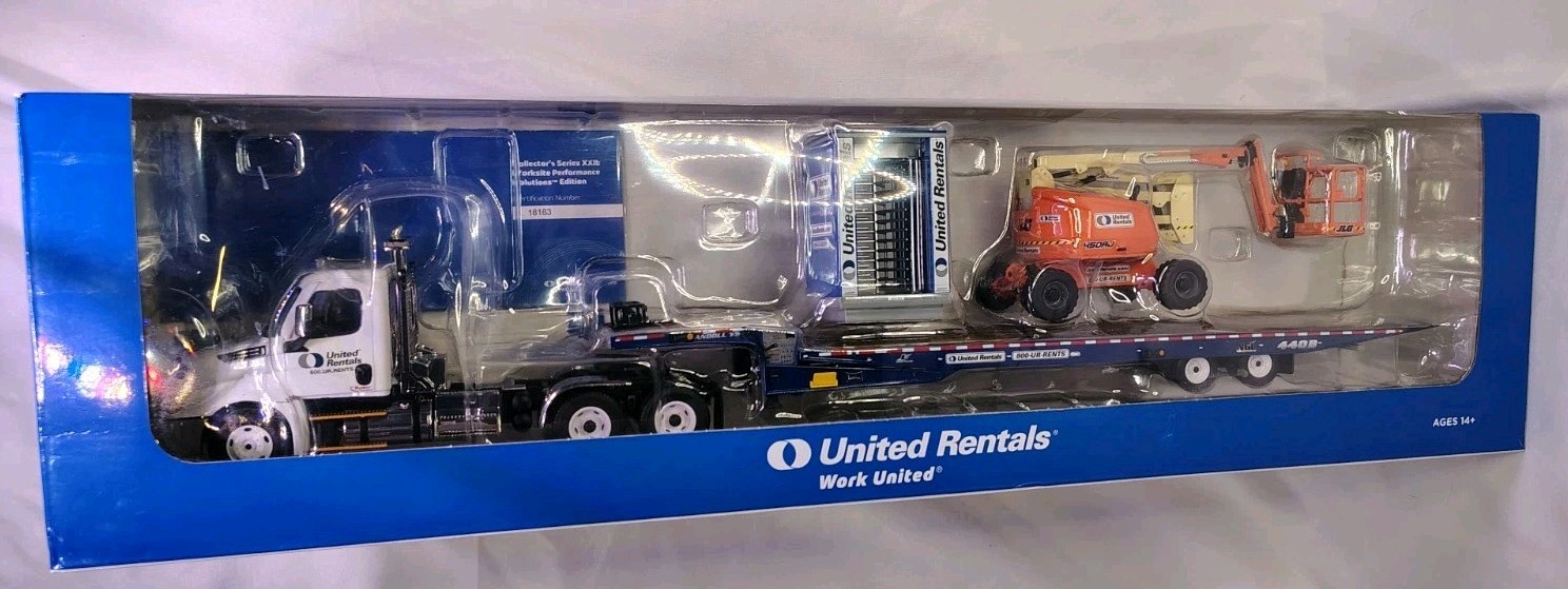 FIRST GEAR UNITED RENTALS COLLECTOR’S SERIES XXII WORKSITE PERFORMANCE EDITION