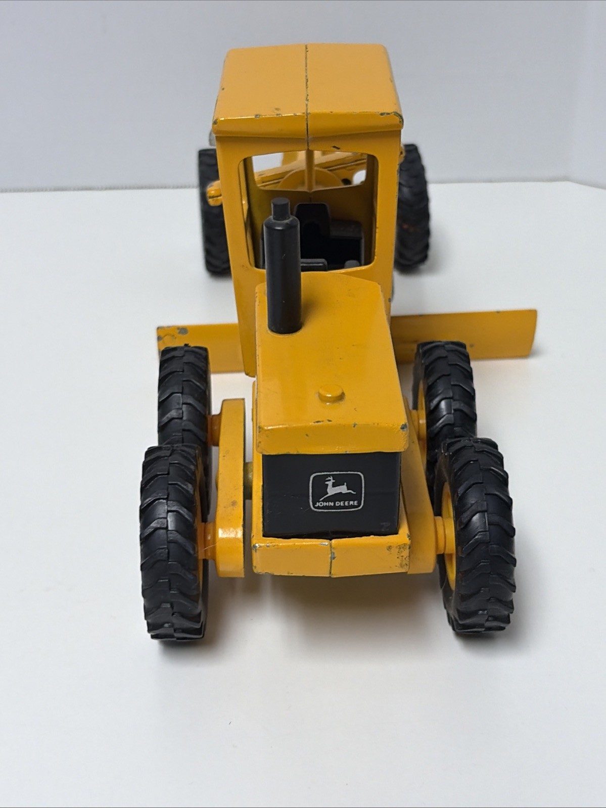 Vintage ERTL John Deere Grader Metal Construction 1:16 507