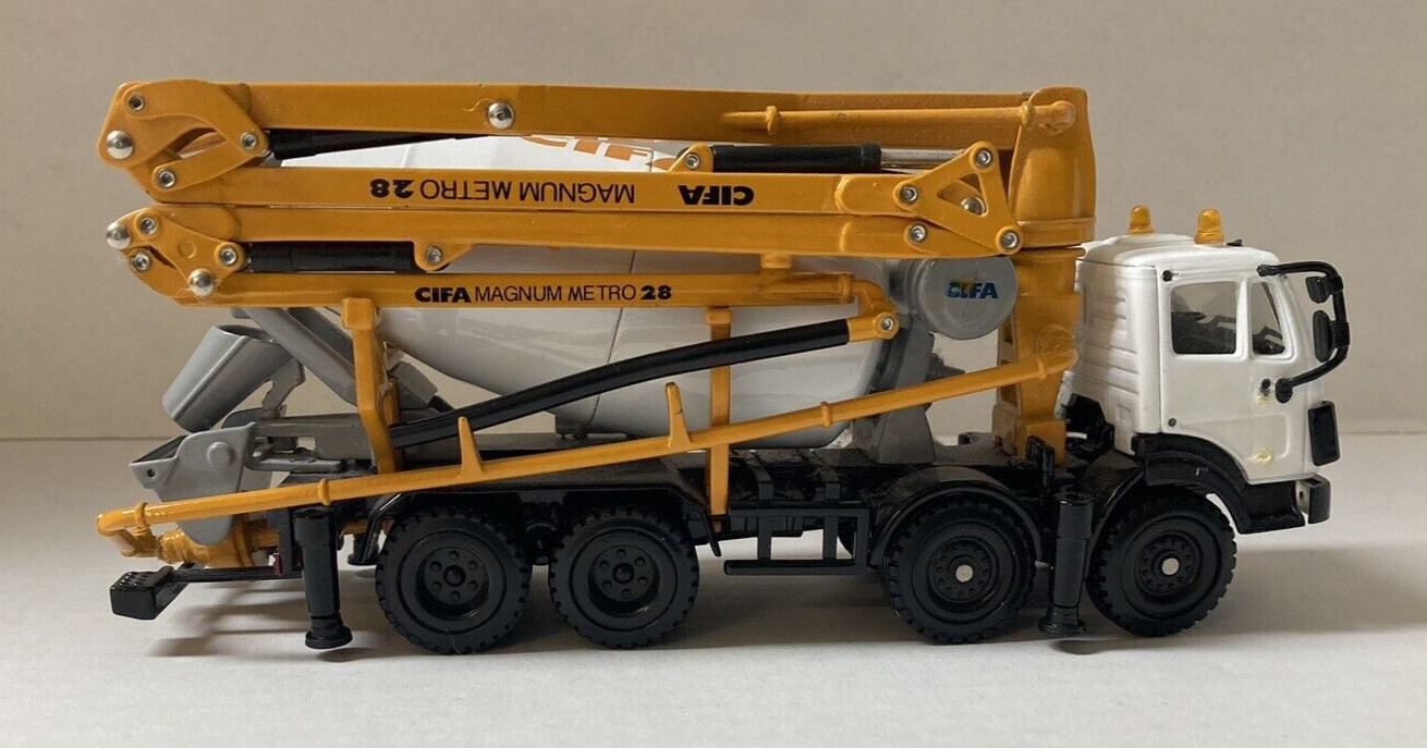Concrete Mixer & Pumper CIFA Magnum Metro 28 Cement Mixer Diecast 1:47 ?Norscot