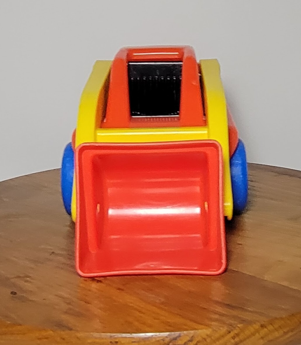 Vintage Little Tikes Toddle Tots Red and Yellow Front End Loader