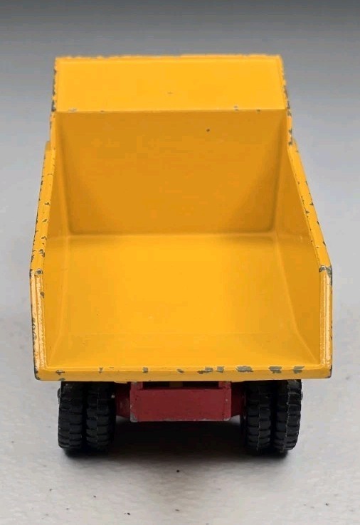 LESNEY MATCHBOX KING SIZE #K-19 SCAMMEL CONTRACTOR DUMP TRUCK VINTAGE ORIGINAL