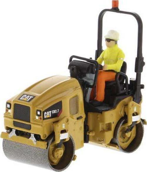 CAT Caterpillar CB-2.7 Utility Compactor 1:50 Scale Model – Diecast Masters