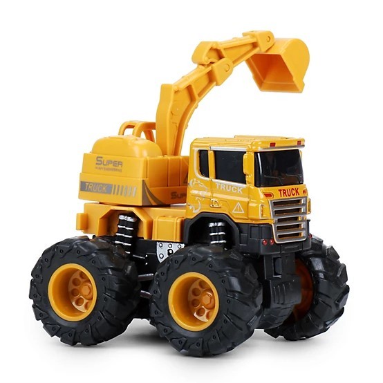 New Kid Galaxy Die Cast Construction Vehicle 2-pk Friction Powered Trucks