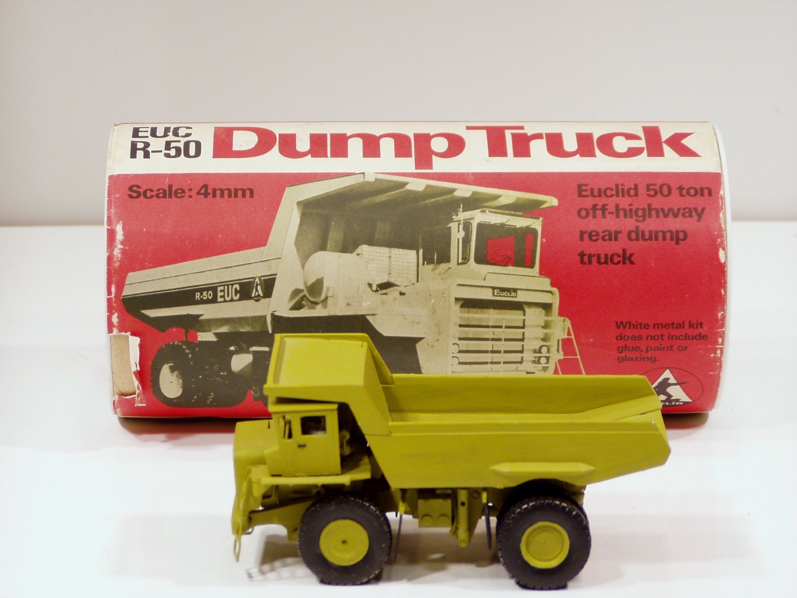 Euclid R50 Dump Truck – 1/50 – P.D.Jones – Built Metal Kit