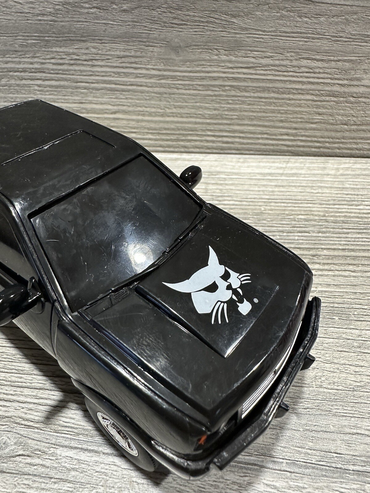Service Truck BLACK Work Truck Bobcat Decals Plastic Front Half *Metal Box* Toy
