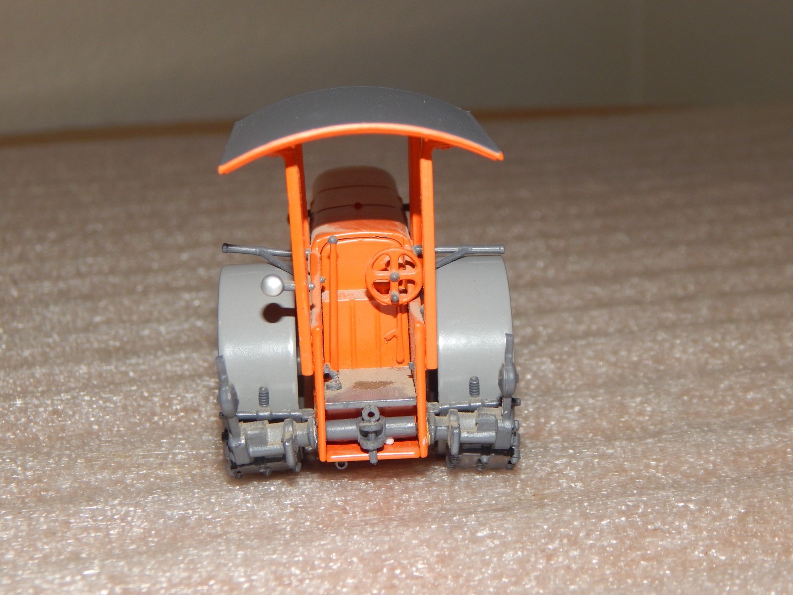 Rare Vintage NZG 627 HAMM DL10 1:50 Scale Diecast Metal Road Roller Compactor