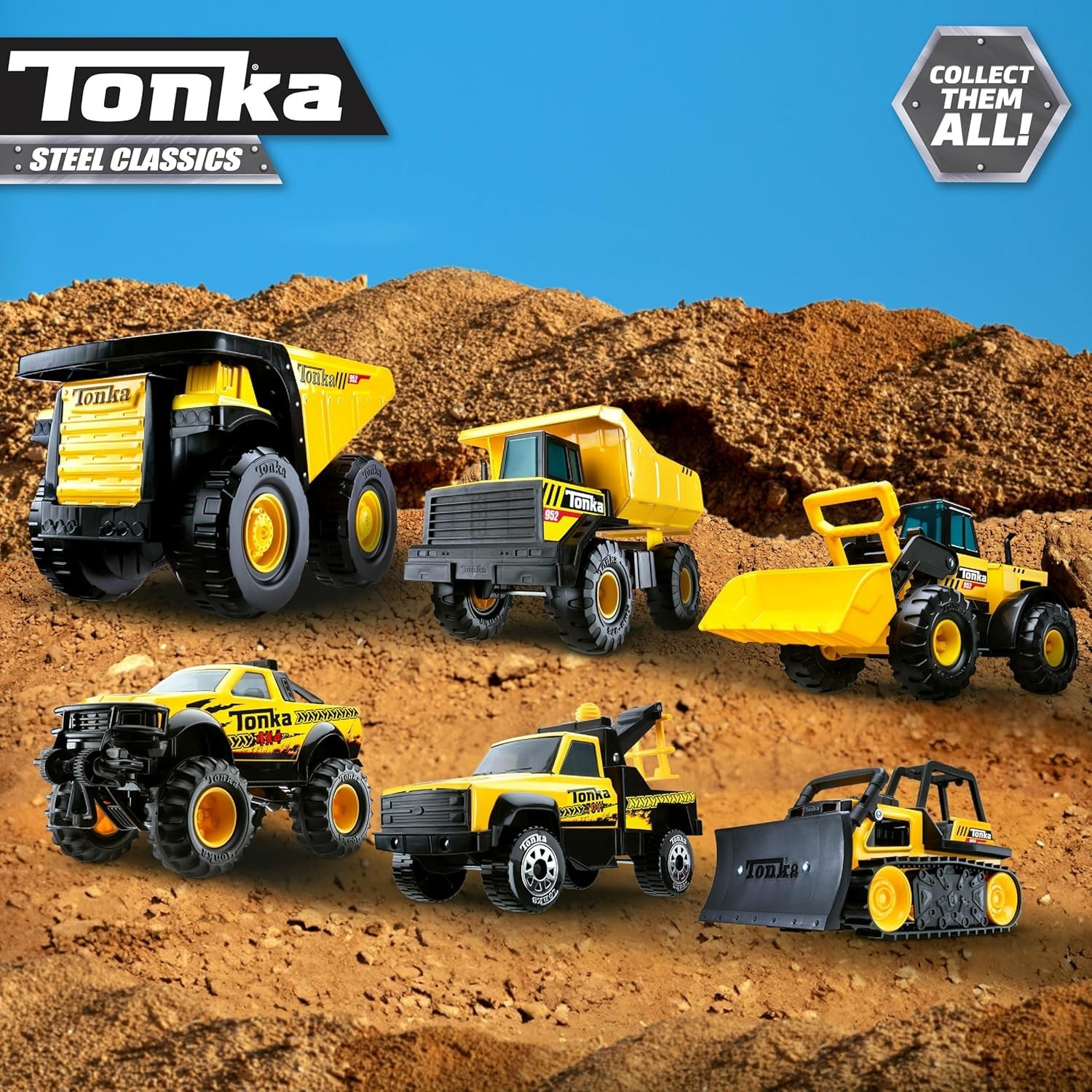Sturdy Yellow Bulldozer Construction Truck – Toy for Creative Kids Ages 3 and Up