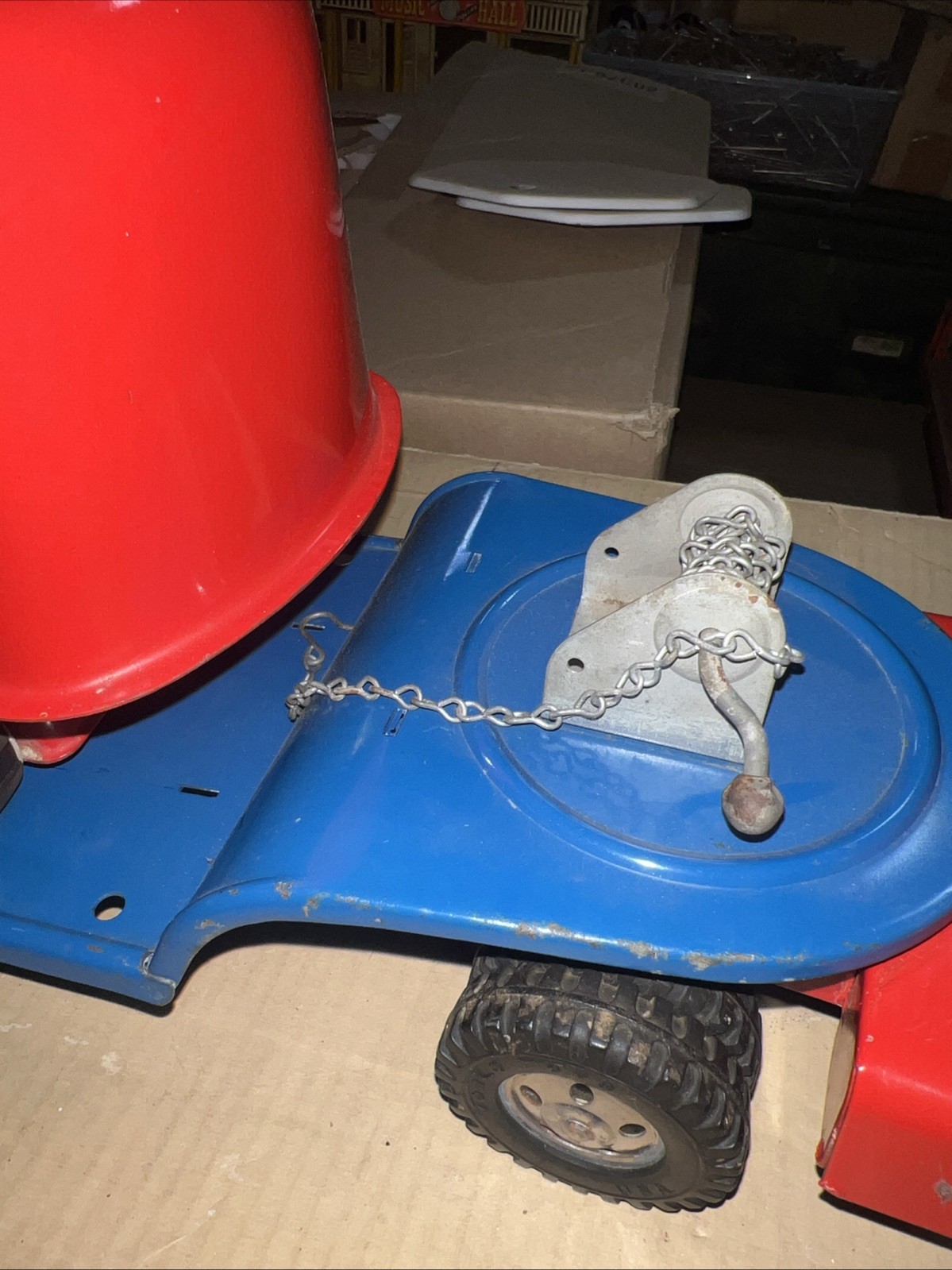 Vintage 1955 Tonka Shovel & Carry All 120-5 in catalog presents well – B