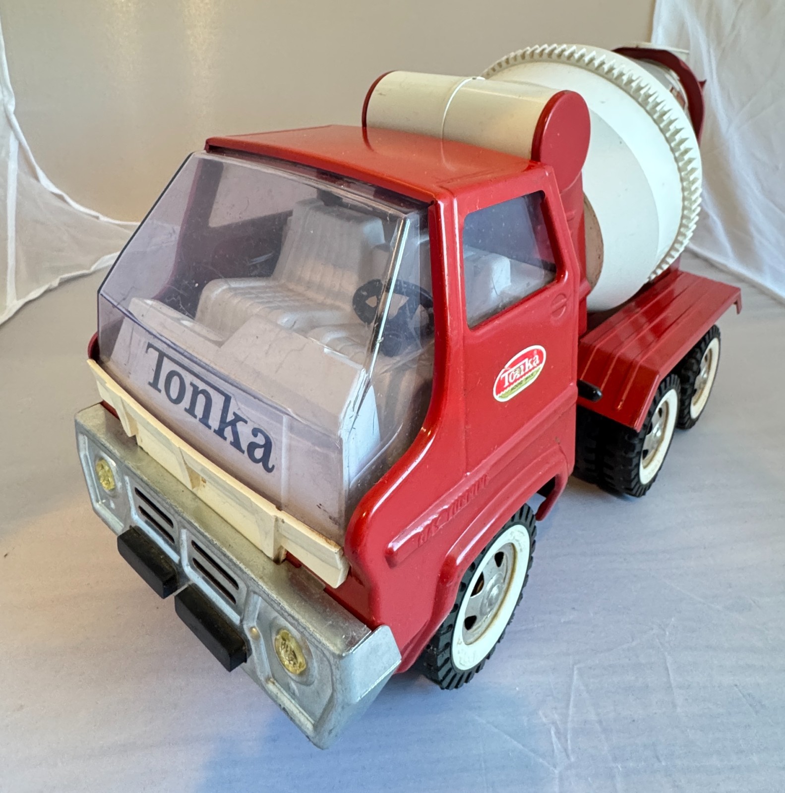 1970’s TONKA CEMENT MIXER CONCRETE Pressed Steel Truck – Very Clean
