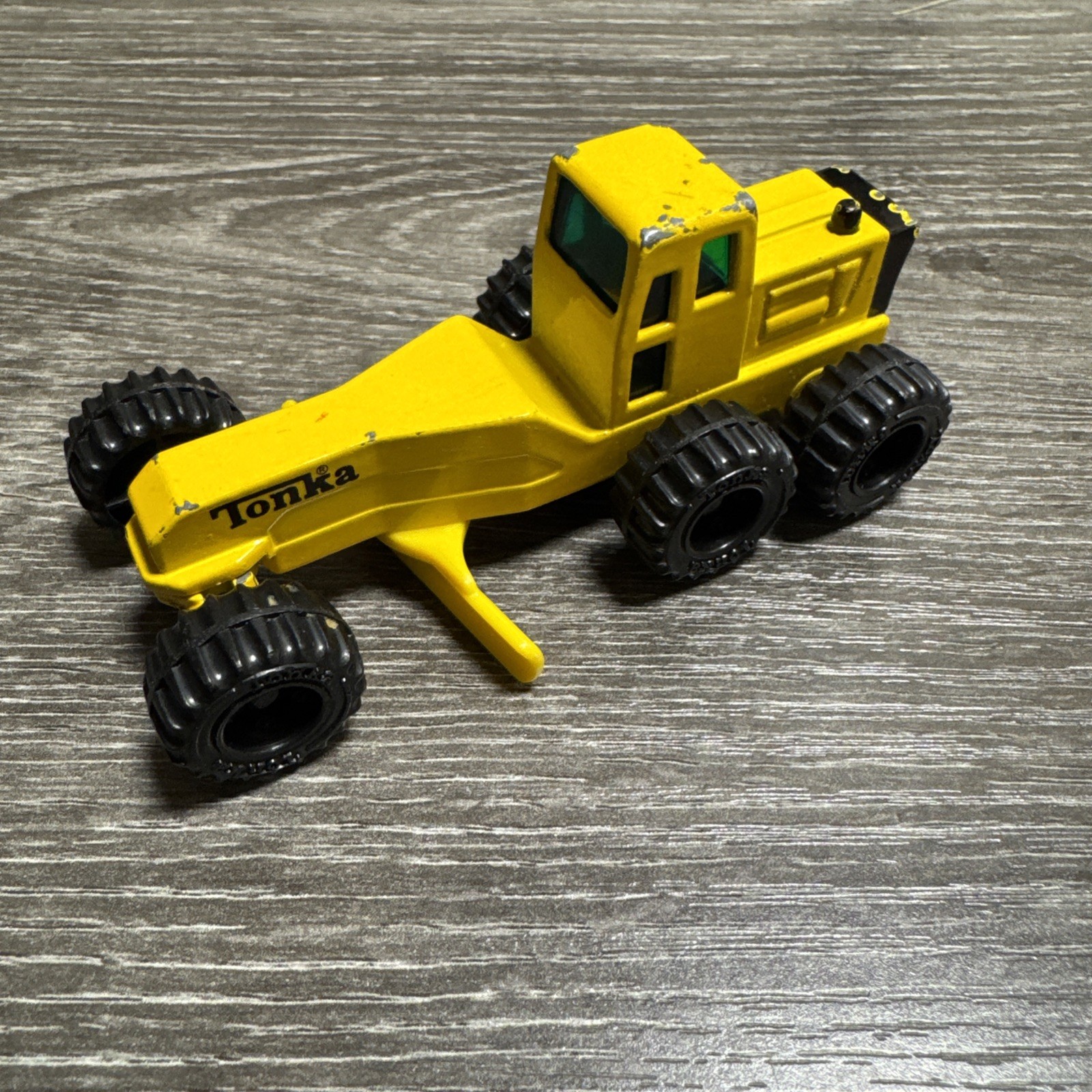 Vintage 1992 1994 Tonka Lot of 4 Construction Vehicles Green Orange Yellow