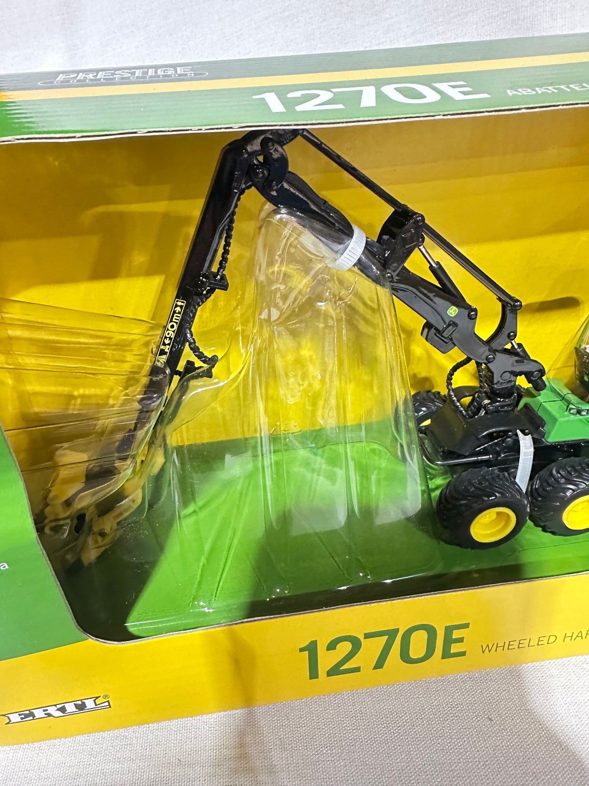 John Deere 1270E Wheeled Harvester Prestige Collection By Ertl 1/50th Scale