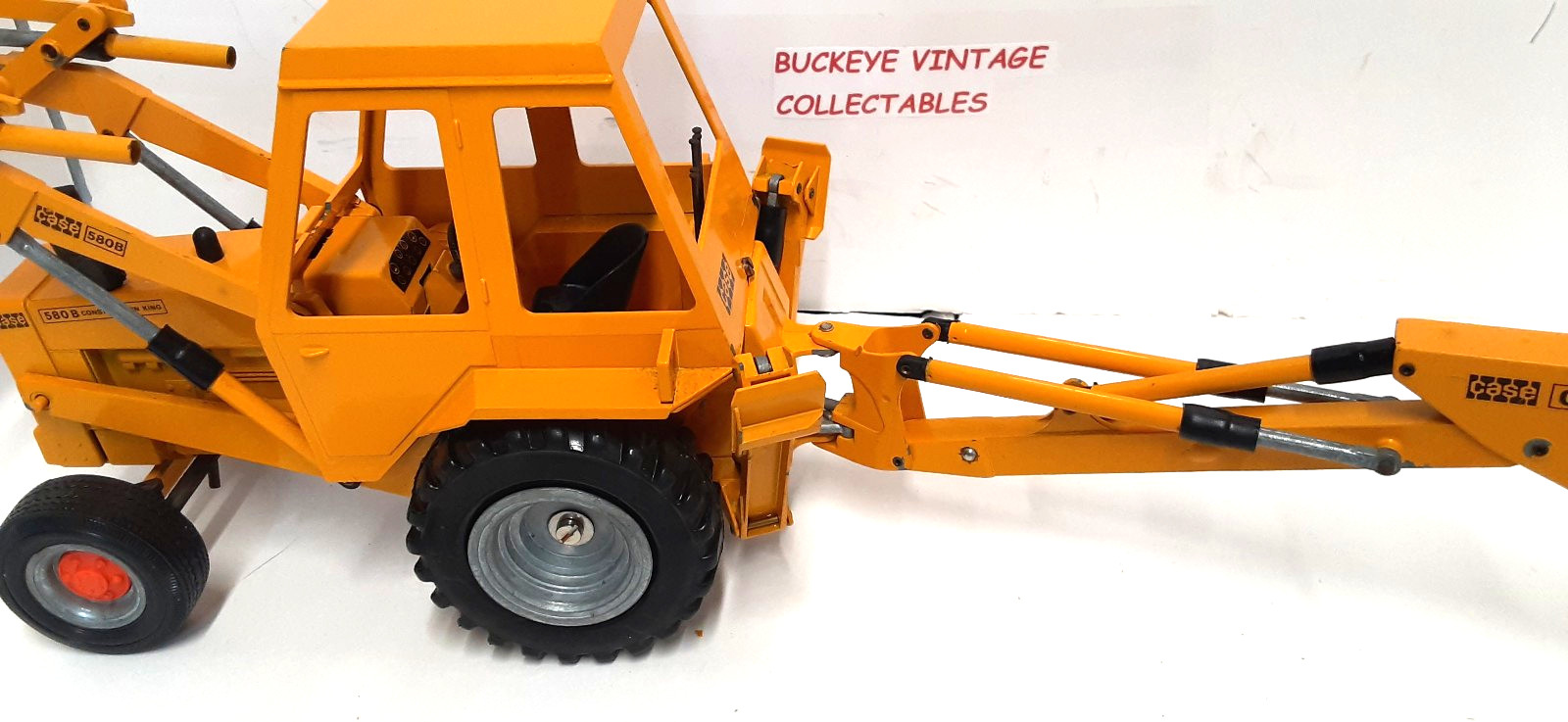 Vintage Case 580B Construction King Loader Backhoe 1:16 – Gescha – W. Germany