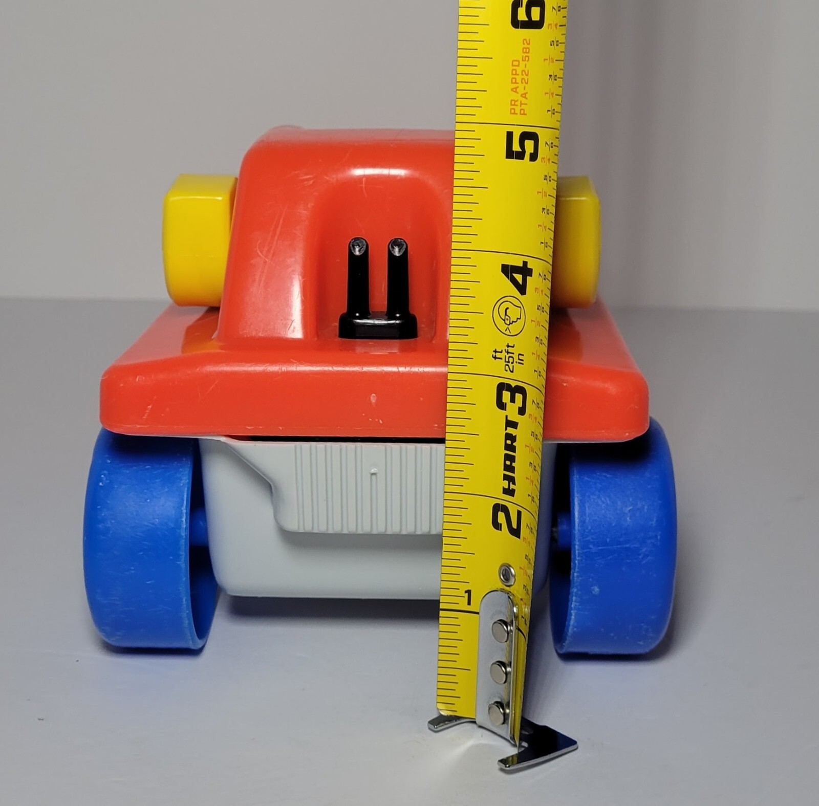 Vintage Little Tikes Toddle Tots Red and Yellow Front End Loader