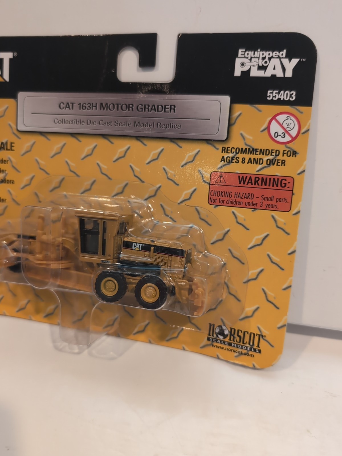 Norscot Cat 163h Motor Grader Ho Scale 1:87 New In Box