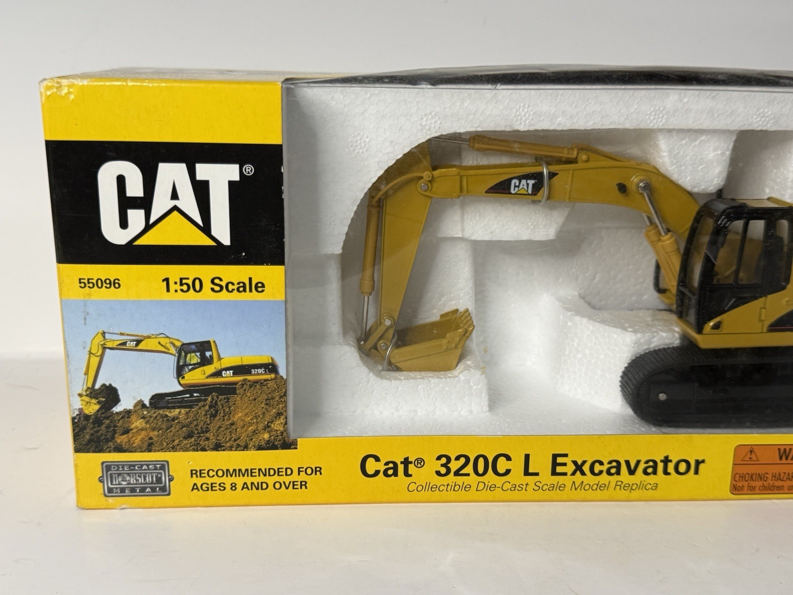 2005 Norscot CAT 320C L Excavator 1:50 SCALE Construction Diecast 55096